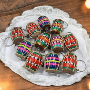 Fancy drum key chains