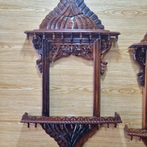 Wooden chinute big mirror